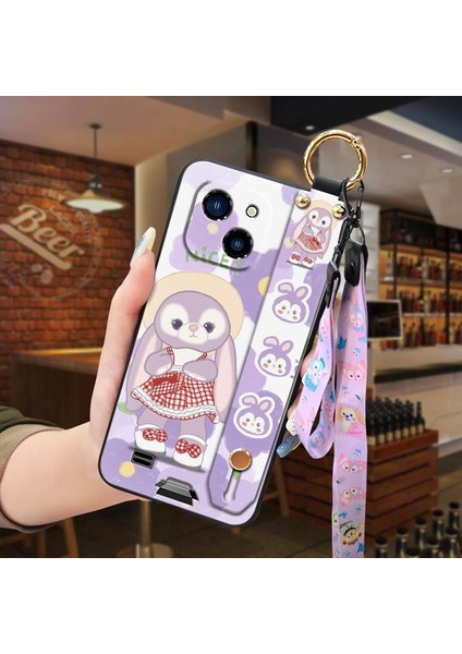 Telefon Kılıfı Oukitel WP20 Kordon Bileklikli Karikatür Telefon Kılıfı (Yurt Dışından)