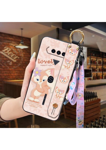 Telefon Kılıfı Xiaomi Black Shark 4/4s/4 Pro/4s Pro Kordon Bileklikli Karikatür Telefon Kılıfı (Yurt Dışından)