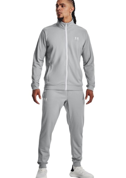 Under Armour Sportstyle Tricot Jogger Gri Erkek Eşofman Altı 1290261-011