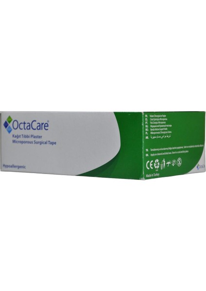 Octacare Hastane Tipi Kağıt Flaster 5 cm x 10 M - 6 Adet