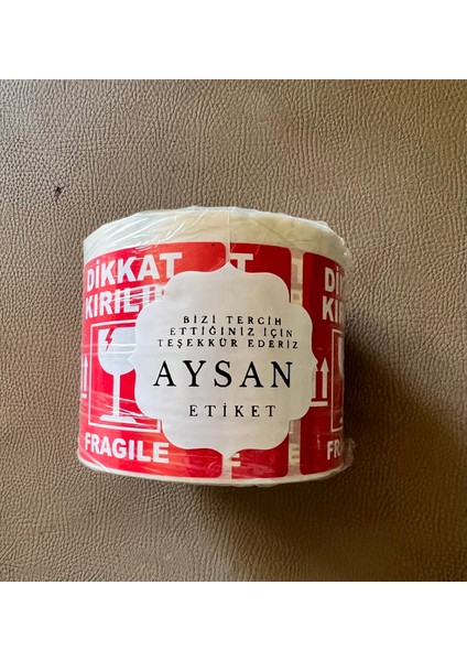 Kırılabilir Etiketi