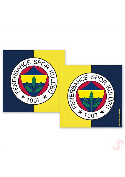 Fenerbahçe Peçete, 33CM x 33CM - 16 Adet modelleri
