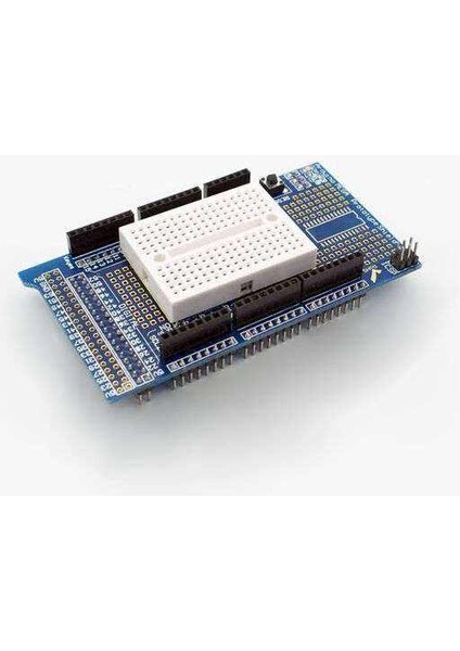 Arduino Mega 2560 R3 Mini Breadboardlu Proto Shield Kiti