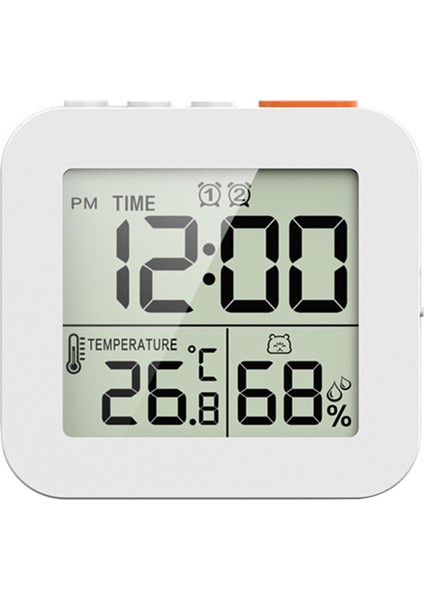 Termometre Higrometre Duvar Saati, Terzi Öğretmeni Için Alar Mlı Beyaz Yemek Pişirme (Yurt Dışından)