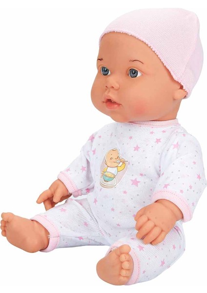 Dollz'n More Bebelou Yemek Zamanı Sesli Bebek Seti 35 Cm. - Pembe