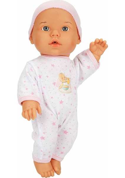 Dollz'n More Bebelou Yemek Zamanı Sesli Bebek Seti 35 Cm. - Pembe