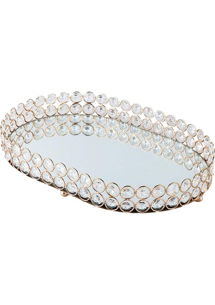 Vanity Irror Tepsisi Dekoratif Takı Akeup Tepsi Düğün Dekor M (Yurt Dışından) indirimleri