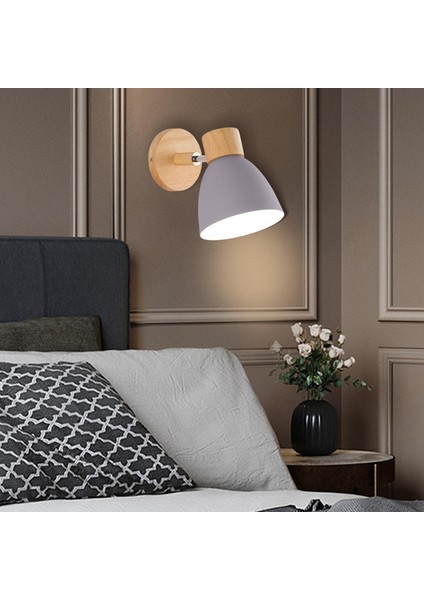 Modern Lambası E27 Ahşşucu Lambası Oturma Odası Mutfak Gri (Yurt Dışından) modelleri