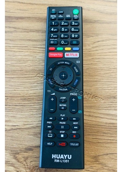 Sony RM-GA024 RM-GD010 RM-GD011 RM-GD022 RM-GA015 RM-GA016 RM-GA018 RM-GA019 RM-GA020 RM-GA021 RMF-TX500E RMF-TX600E RM-GA005 RM-GA009 RM-GA011 Tv Kumanda Googleplay Netflıx