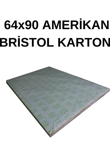 Amerikan Bristol Karton 64X90 cm 100 Adet 400 gr