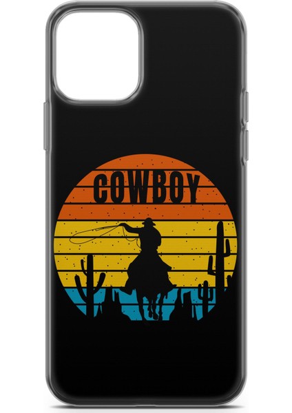 iPhone 11 Pro Max Uyumlu Kılıf Hd Baskılı Kılıf - Kovboy