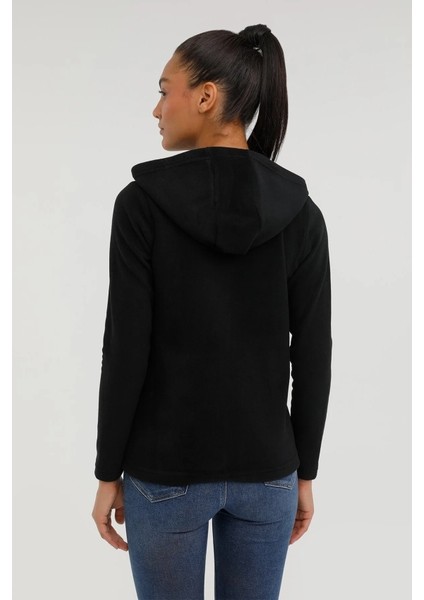 7CT657 Kadın Siyah Kapüşonlu Ceket fiyatları