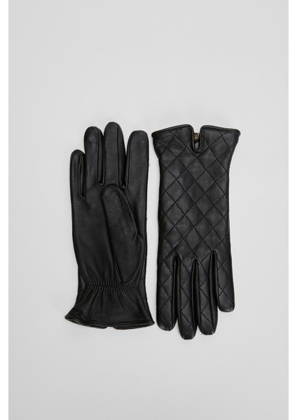 Kadın Siyah Deri Eldiven 525 300 SK23/24 fiyatları