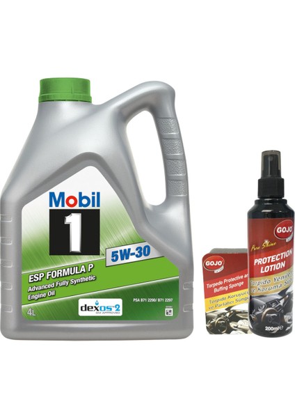1 Esp Formula P 5W30 Motor Yağı 4 Litre ( Üretim Yılı: 2023 )