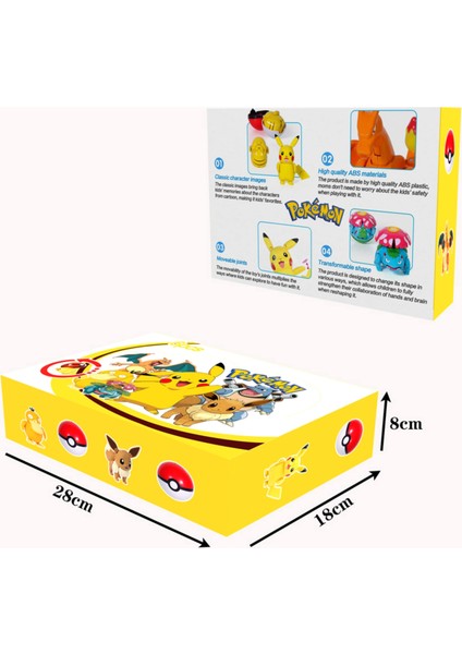 Threemb Toys Pokemon Orijinal Lisanslı Elf Topu 6'lı Kutulu Set - 2