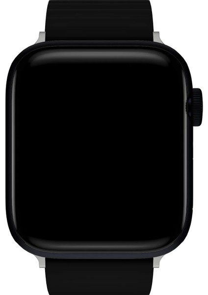 Watch 2 3 4 5 6 7 8 9 Se 42 44 45 49MM Uyumlu Lenient Silikon Kordon Black Orange modelleri