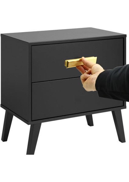 Mobilya Çekmece Dolap Kapak Kulpu Plastik Gold Altın Kulp 96 mm modelleri
