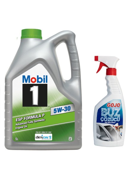 1 Esp Formula P 5W30 Motor Yağı 5 Litre ( Üretim Yılı: 2023 )