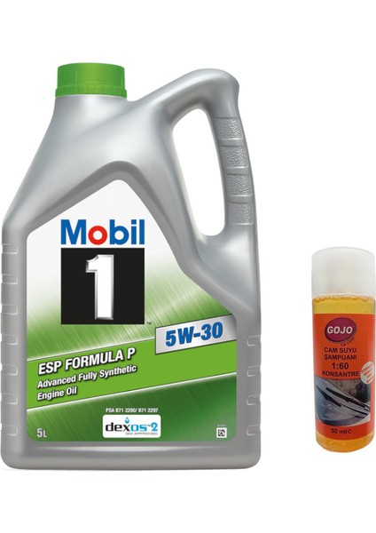 1 Esp Formula P 5W30 Motor Yağı 5 Litre ( Üretim Yılı: 2023 )