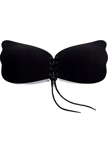 Sihirli Sütyen Kadın Dolgunlaştırıcı Silikonlu Yapışkanlı Askısız Önden İpli Toparlayıcı Sütyen fırsatları