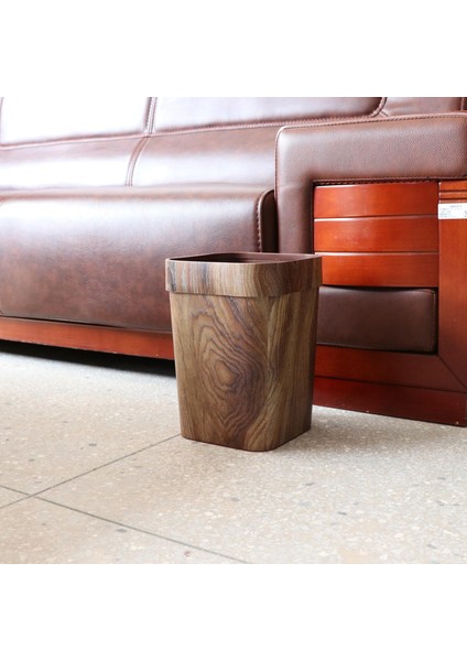 Retro Çöp Kutusu Dekoratif Ahşıl Çöp Kutusu Iz (Yurt Dışından) indirimleri