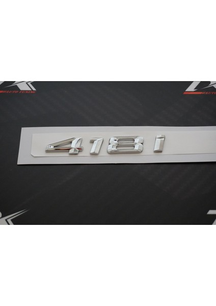 Bmw 418I Bagaj Krom Metal 3m 3D Yazı Logo fırsatları