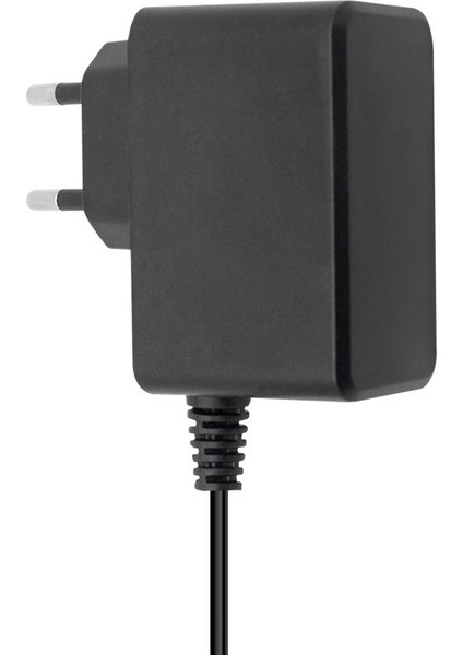 5 Volt - 2 Amper -10 Watt 5.5*2.5 Uçlu Plastik Kasa Priz Tip Adaptör Kutulu Yerli Üretim Adaptör Siyah