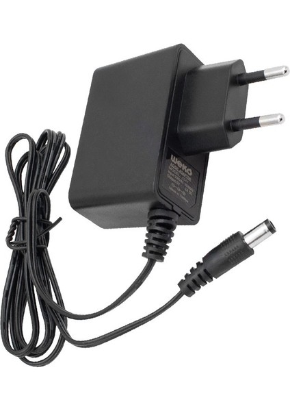 5 Volt - 2 Amper -10 Watt 5.5*2.5 Uçlu Plastik Kasa Priz Tip Adaptör Kutulu Yerli Üretim Adaptör Siyah