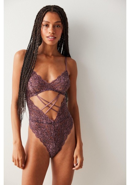 Dantella Full Lace Bodysuit