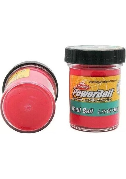 Powerbait Trout Bait Sahte Yemi Fluo Red