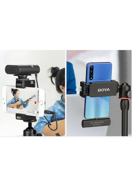 By-Wm4 Pro-K5 Dji Mini 3 Pro Rc Kumanda Uyumlu Kablosuz Yaka Mikrofonu