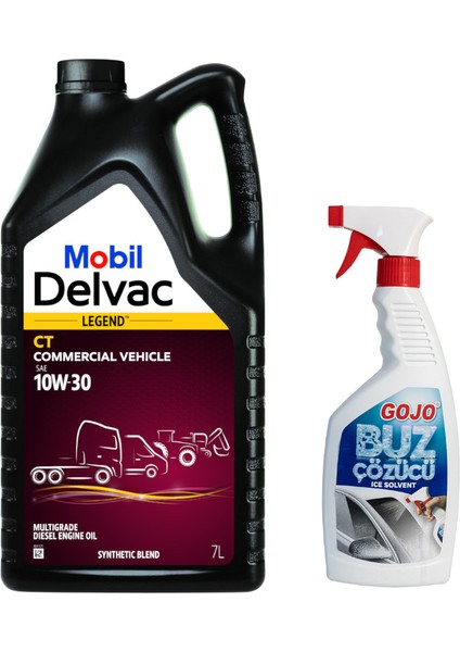 Mobıl Delvac Legend Cv 10W-30 Dizel Motor Yağı 7 Litre ( Üretim Yılı: 2023 )