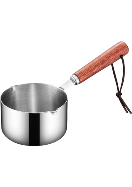 304 Paslanmaz Çelik Mini Çorba Tenceresi Çift Dökme Sos Yapmak Için Mutfak 80 Ml (Yurt Dışından)