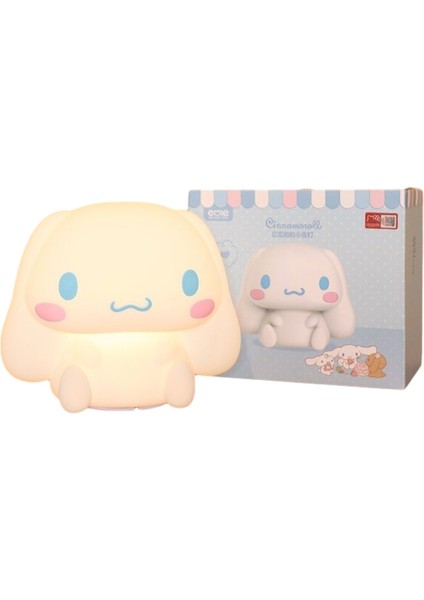 Cinnamoroll Yumuşak Işıklı Üç Renkli Pat Gece Lambası (Yurt Dışından)