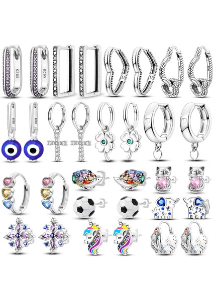 KTE034 2023 Yıldız ve Ay Küpe 925 Ayar Gümüş Güzel Tavşan ve Havuç Düğün Küpe Kadın Çiviler Küpe Moda Takı (Yurt Dışından) modelleri