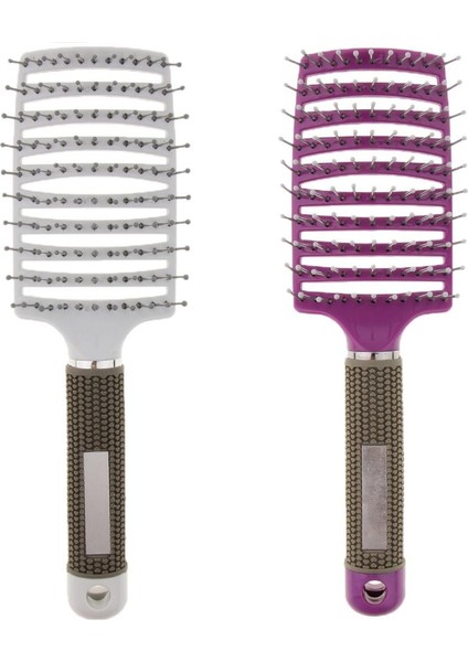 2x Büyük Kavisli Iı Şık Açıcı Kürek Fırçası, Kalın, (Yurt Dışından)