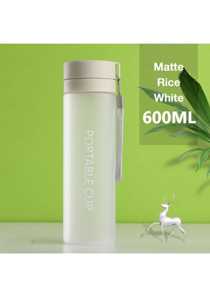 Açık Büyük Kapasiteli Spor Su Bardağı Buzlu Plastik Çay Bardağı Taşınabilir Halat Plastik Bardak (Yurt Dışından)