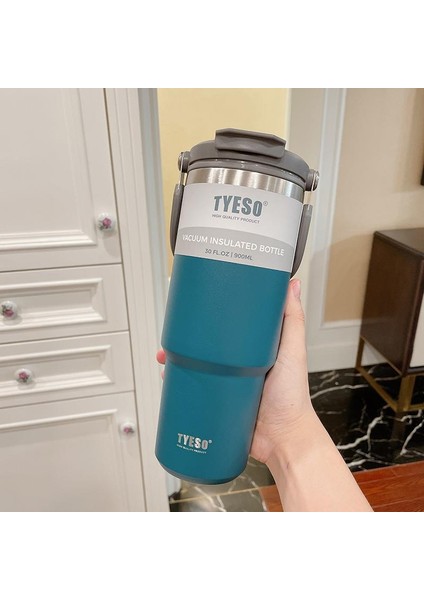 Kızsız Çelik Kahve Bardakı, Izolatılı Bardak, Büyük Kapasitet, Ikili Içecek Slam Su Bardak, Kadın, Yüksek Görünüş, Soğuk Izolat, Araba Bardak, Erkek (Yurt Dışından)