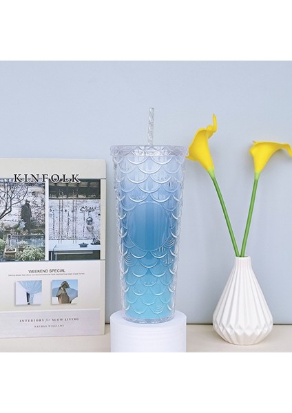 Yeni Moda Balık Ölçüsü Bardak Satılan Sıcak, Iki Katı Izolovanmış Plastik Slam Bardak, Su Ağı Içen, Kırmızı Stil Içen Su Bardak (Yurt Dışından)