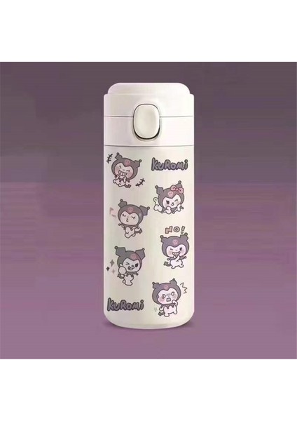 Kadınlar Için Yeni Çilek Ayı Paslanmaz Çelik Yalıtımlı Bardak, Öğrenciler ve Çocuklar Için Yüksek Değerli Taşınabilir Su Şişesi, Sanrio Karikatür Su Bardağı (Yurt Dışından)