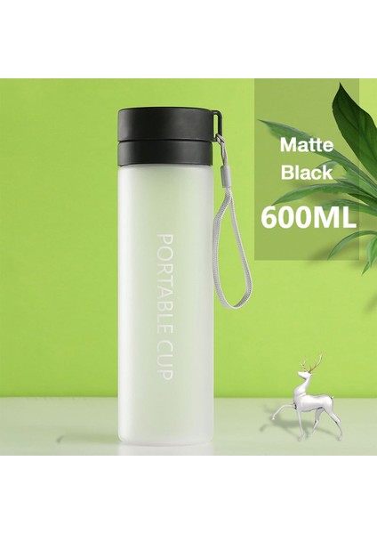 Açık Büyük Kapasiteli Spor Su Bardağı Buzlu Plastik Çay Bardağı Taşınabilir Halat Plastik Bardak (Yurt Dışından)