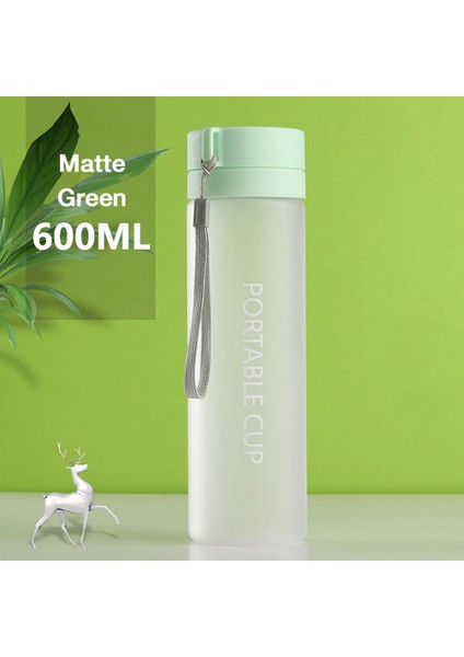 Açık Büyük Kapasiteli Spor Su Bardağı Buzlu Plastik Çay Bardağı Taşınabilir Halat Plastik Bardak (Yurt Dışından)