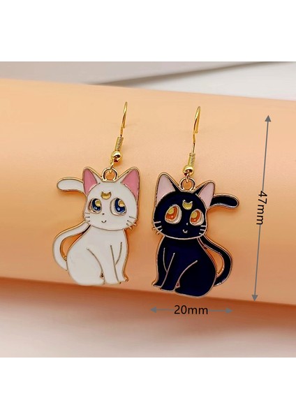 Stil 10 Sevimli Basit Karikatür Küçük Kedi Kitty Metal Düğme Küpe Kadınlar Için Moda Güzel Yavru Hayvan Küpe Parti Doğum Günü Takı (Yurt Dışından) fiyatları