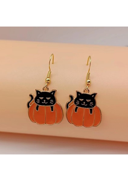 Stil 10 Sevimli Basit Karikatür Küçük Kedi Kitty Metal Düğme Küpe Kadınlar Için Moda Güzel Yavru Hayvan Küpe Parti Doğum Günü Takı (Yurt Dışından) indirimleri