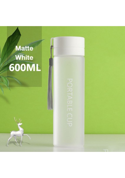 Açık Büyük Kapasiteli Spor Su Bardağı Buzlu Plastik Çay Bardağı Taşınabilir Halat Plastik Bardak (Yurt Dışından)
