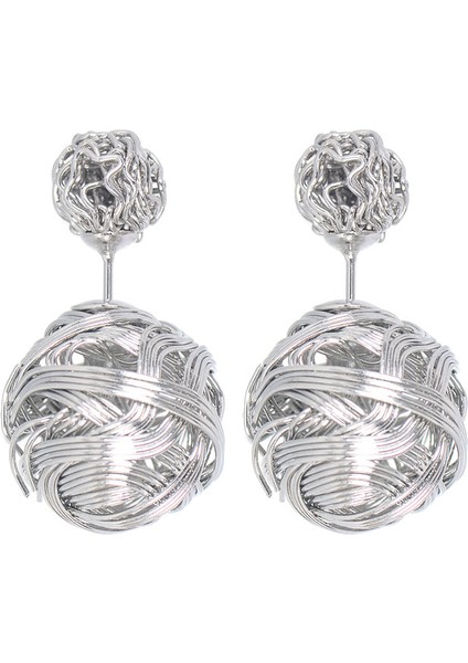 165 Kahve Yeni Varış Çift Taraflı Büyük Inci Küpeler Boncuk Topu Dangle Küpe Kadın Şeker Renkler Kauçuk Kristal Top Damızlık Takı Hediye (Yurt Dışından) indirimleri