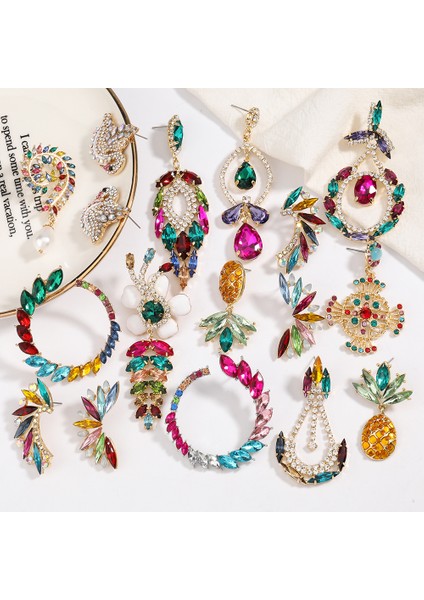 EH11586YS Pauli Manfi Kore Küpe Kadın Küpe 2020 Moda Basit Dangle Küpe Kişilik Parti Moda Blogger Küpe (Yurt Dışından) fırsatları