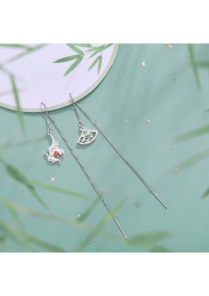 Shen Qingqiu Necklac Uzun Küpe Kadın Pislik Kötü Adam Kendini Tasarruf Sistemi Damızlık Küpe Kadınlar Için Parti Moda Anime Takı Shen Qingqiu Luo Binghe (Yurt Dışından) modelleri