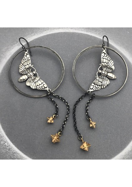 ER2210 Trendy Retro Yılan Düzensiz Geometrik Spiral Küpe Kadınlar Yaratıcı Awl Kolye Küpe Vintage Dangle Küpe Takı Hediyeler (Yurt Dışından)