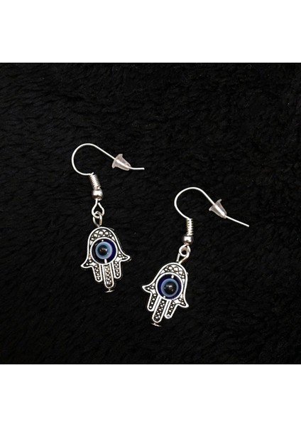 Stil 2 Mini Hamsa El Küpe Fatima'nın El Manevi Yoga Buda Nazar Kolye Koruma Şanslı Şans Aşk Dini Çiviler Göz (Yurt Dışından) modelleri
